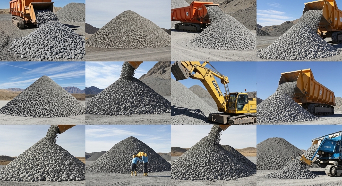 Mıcır ve agrega kullanımı