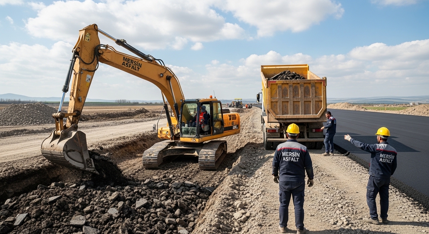 zemin hazırlığı ve sıkıştırma